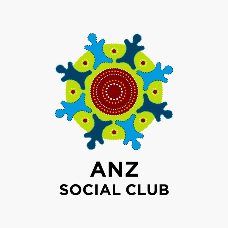 anz bank club symbol logo design