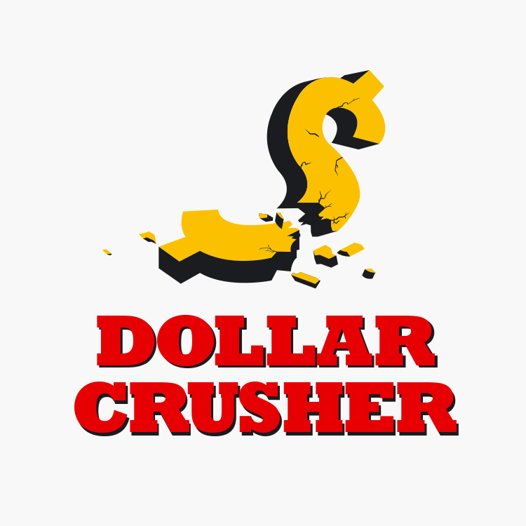 dollar crusher logo design