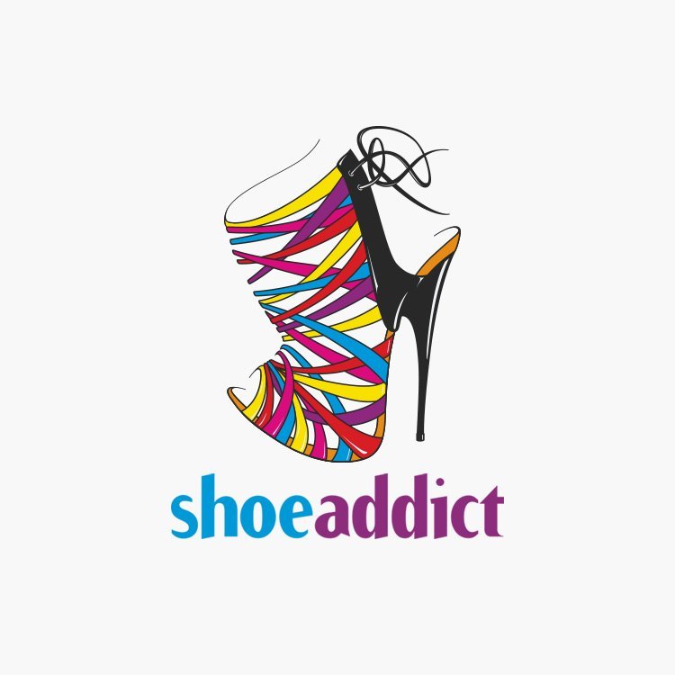 shoe addict logo design